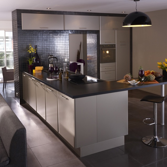 Peinture inox carrelage cuisine