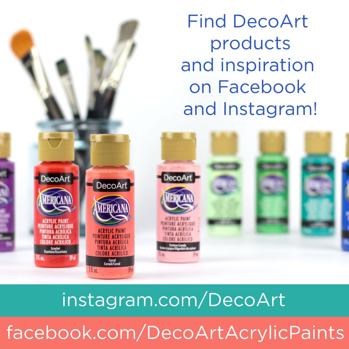 Peinture acrylique decoart
