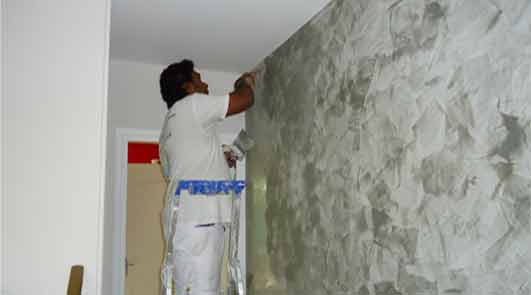 Prix travaux enduit peinture