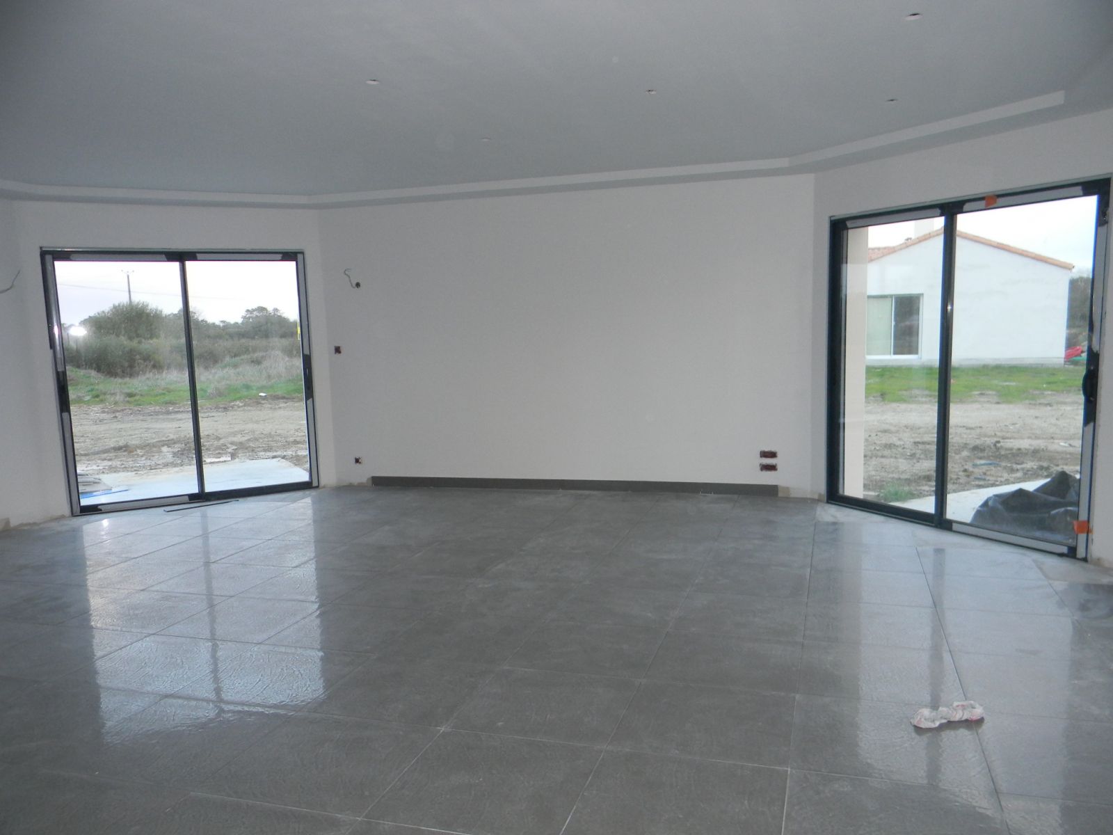Peinture mur maison