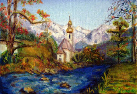 Travaux peinture à l'huile