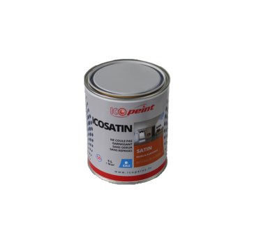 Peinture acrylique gris argenté