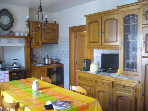 Repeindre ma cuisine en chene en blanc