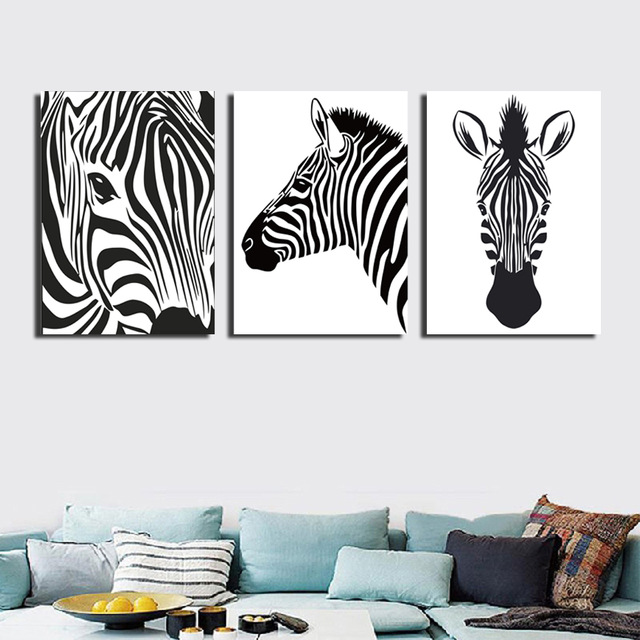 Decoration peinture zebre