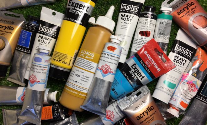 Peinture acrylique liquitex heavy body
