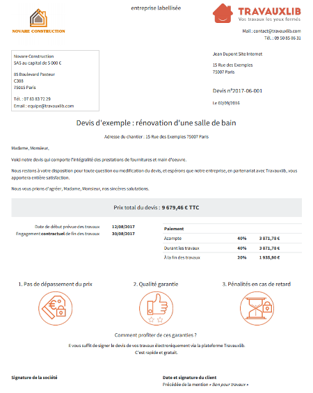 Devis travaux peinture gratuit