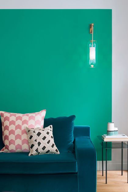 Peinture maison deco diabolo
