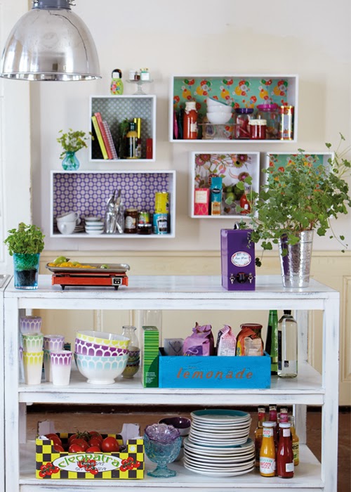 Decoration peinture boite bois
