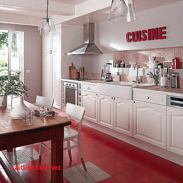 Peinture pour carrelage cuisine rouge