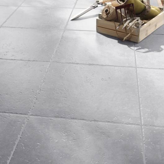Peinture carrelage gris souris