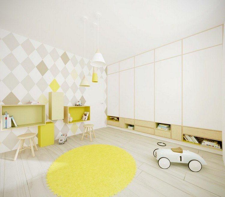 Motif deco peinture chambre