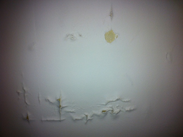 Peinture cloquée travaux
