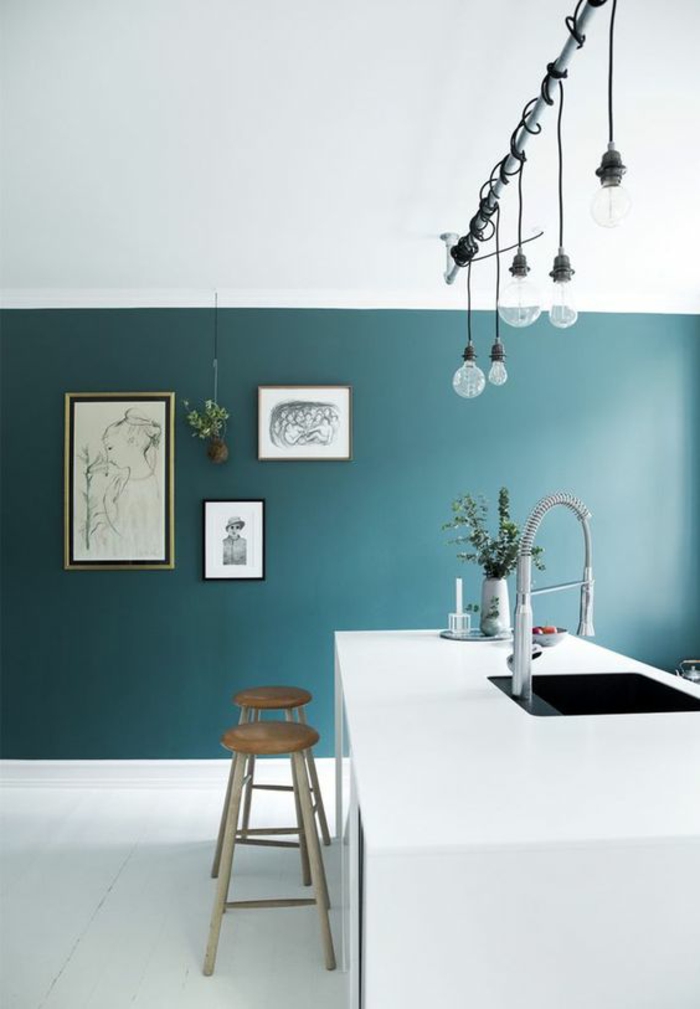 Peinture cuisine industrielle