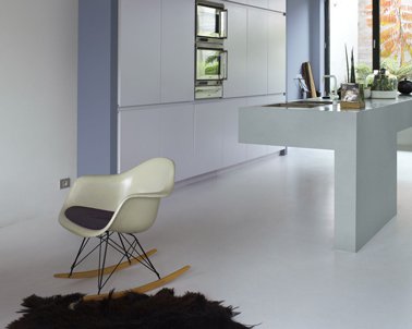 Peinture cuisine gris acier
