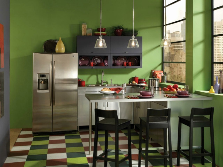 Peinture de cuisine moderne
