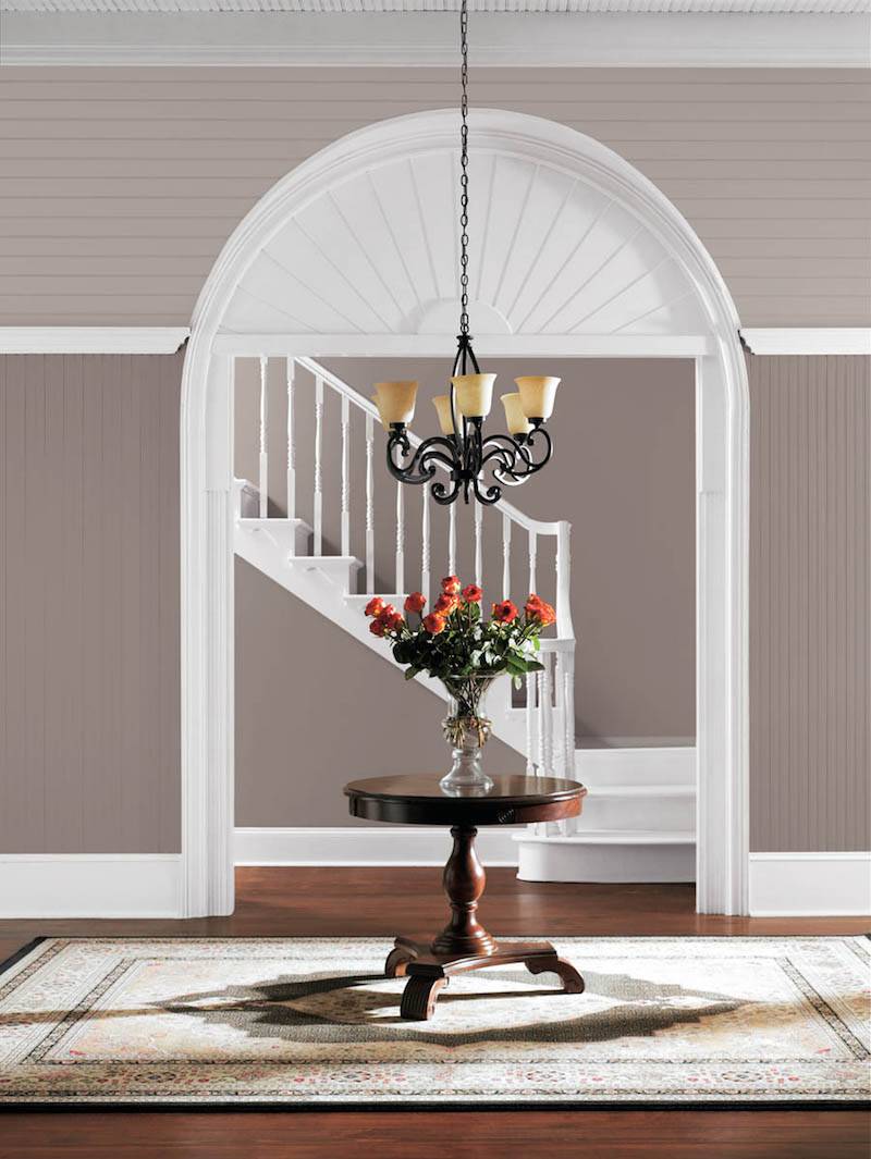 Decoration peinture taupe