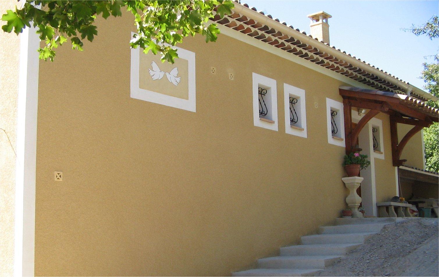Cout travaux peinture facade