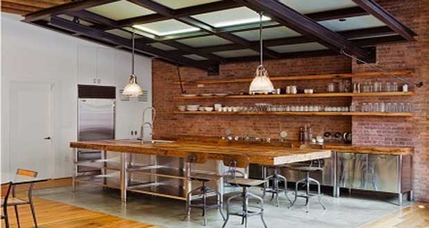 Peinture cuisine style industriel
