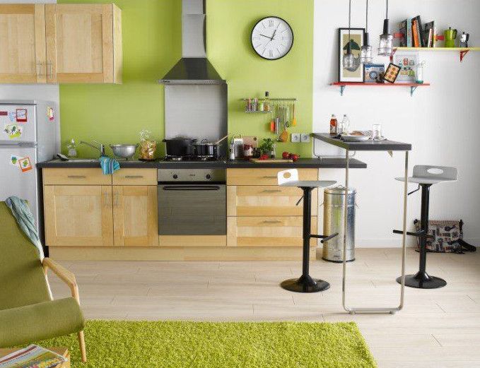 Peinture vert cuisine leroy merlin