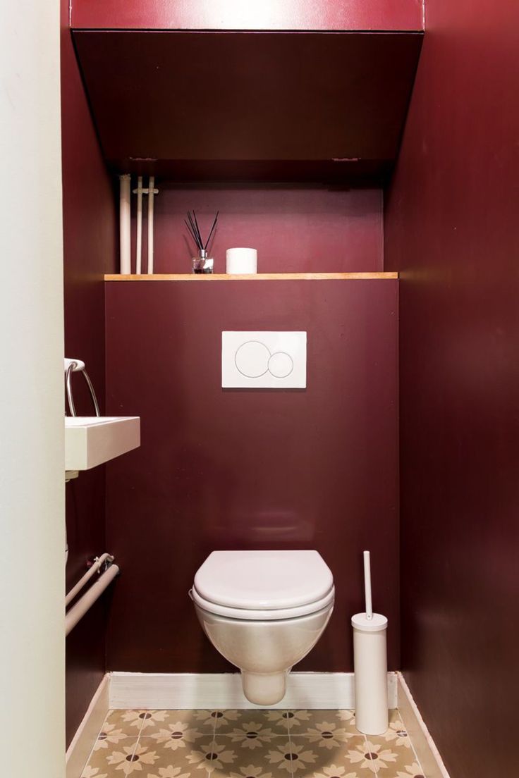 Peinture deco pour toilette