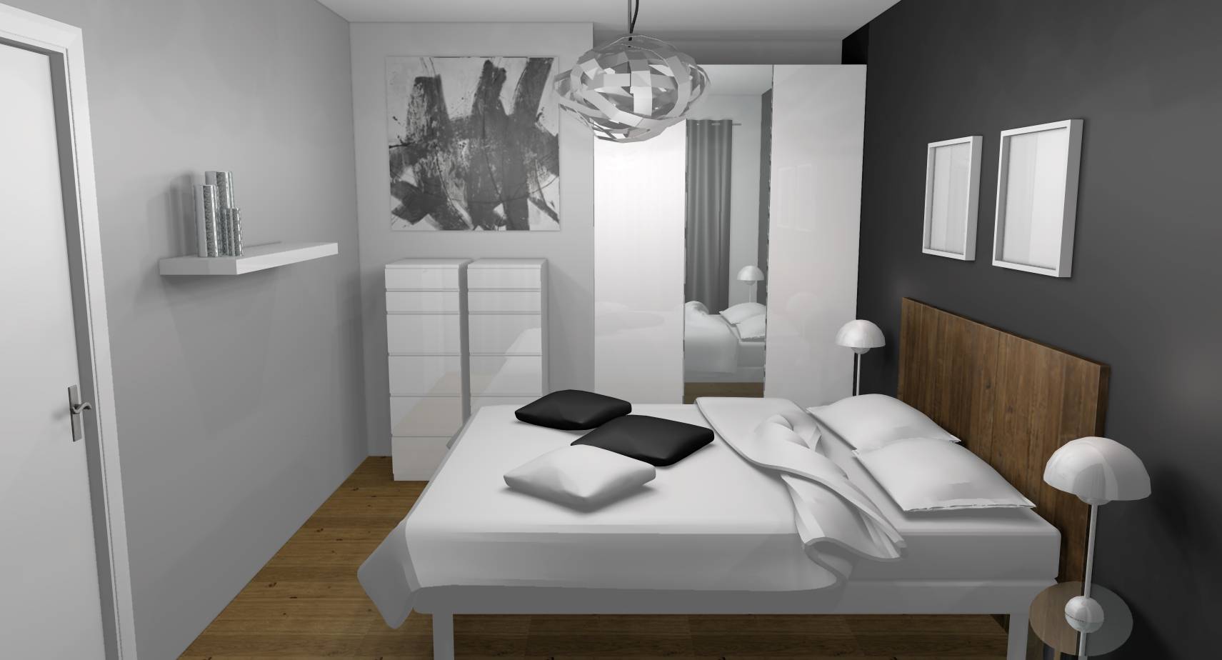 Peinture decoration interieur chambre