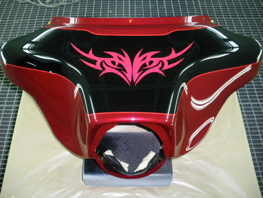 Peinture decoration moto