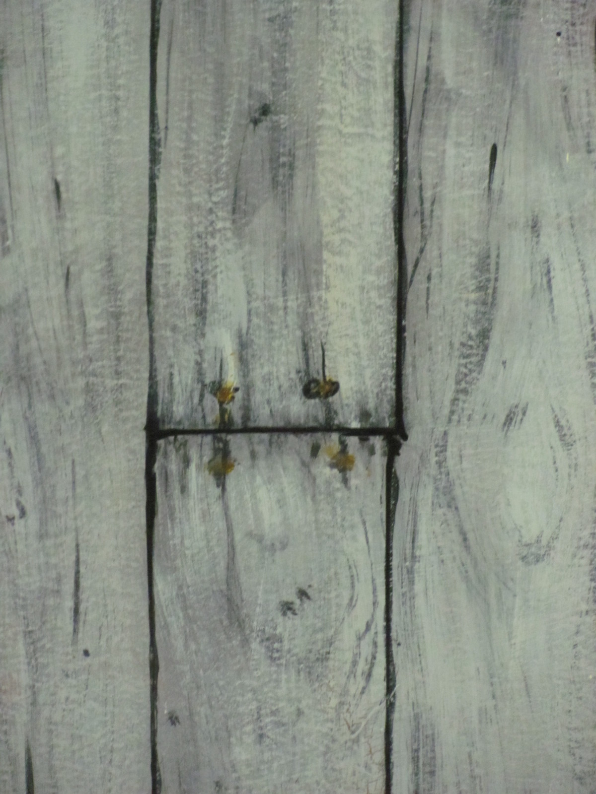 Decoration peinture faux bois
