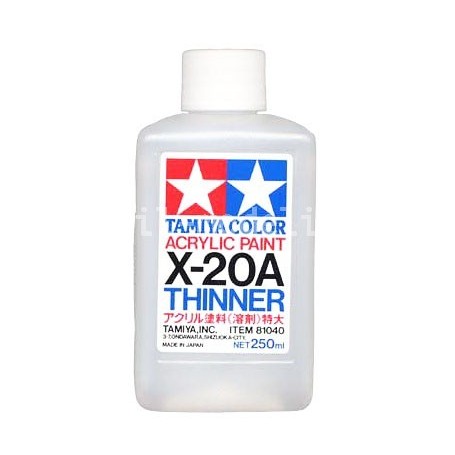 Peinture acrylique diluant