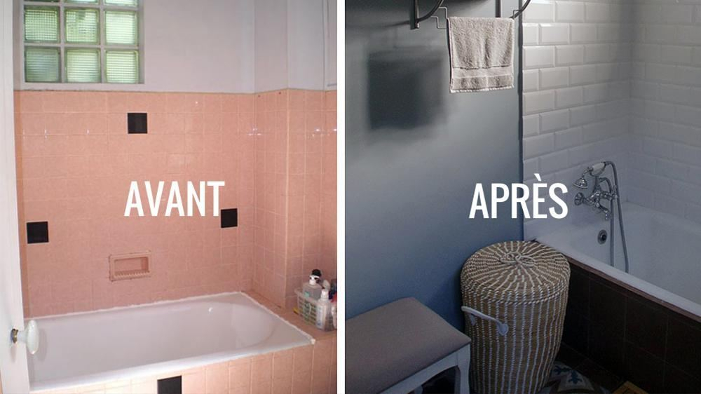 Peinture carrelage salle de bain tuto