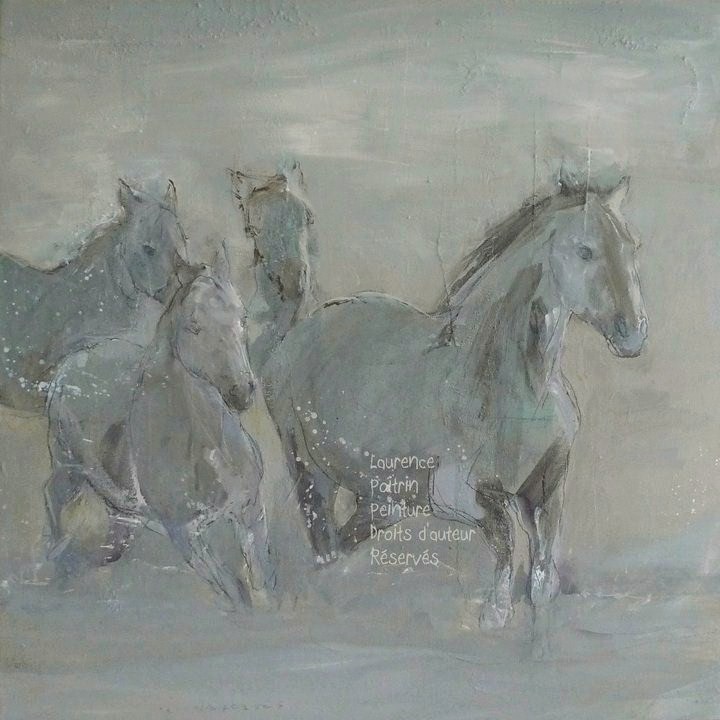 Peinture acrylique grand format