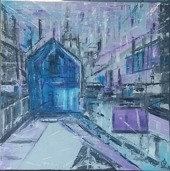 Peinture maison brique