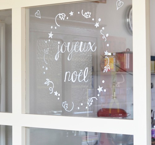 Peinture deco fenetre