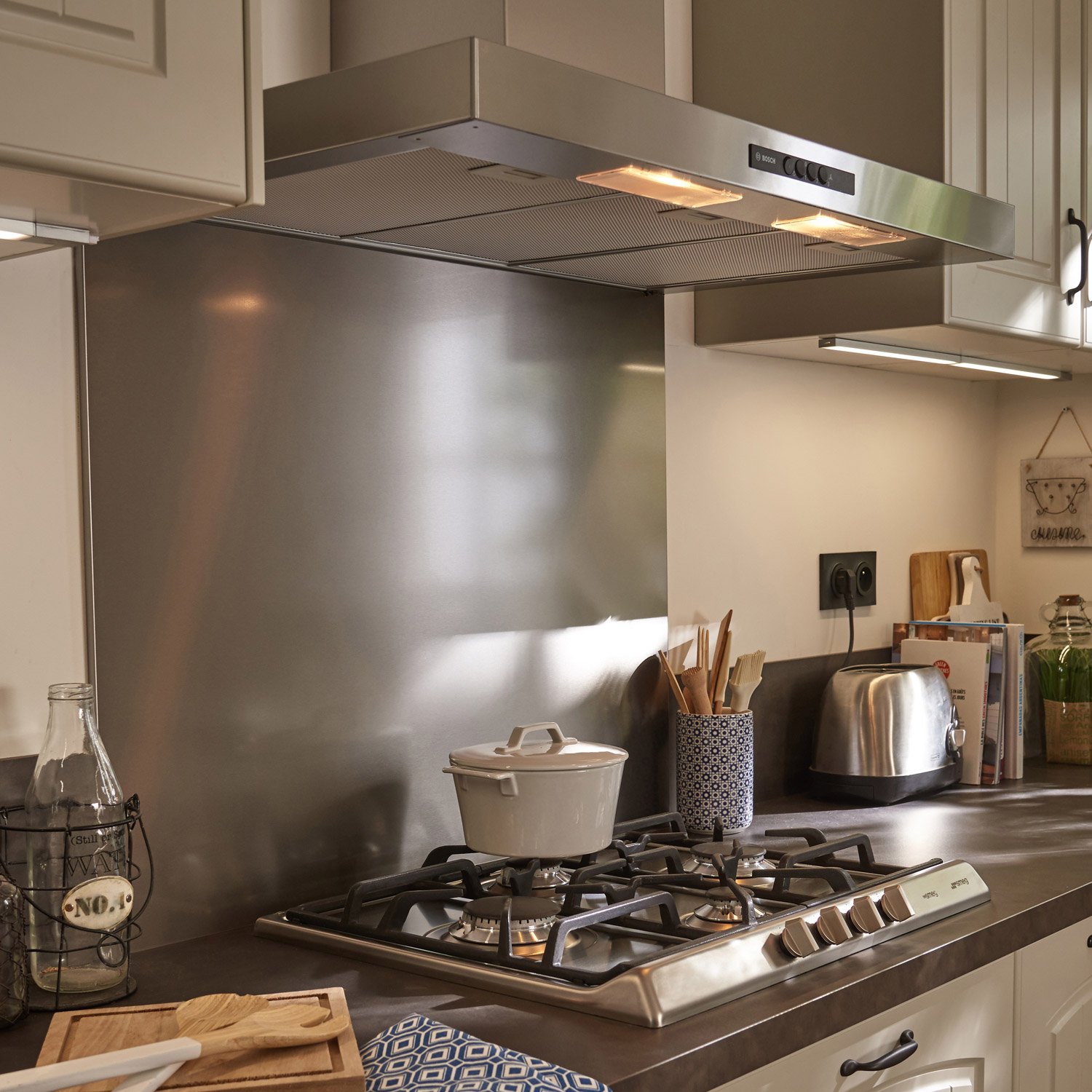 Peinture pour hotte inox