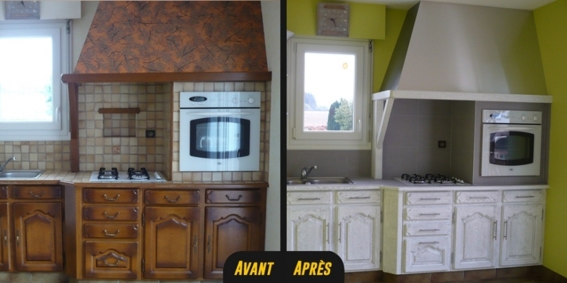 Peinture pour hotte cuivre