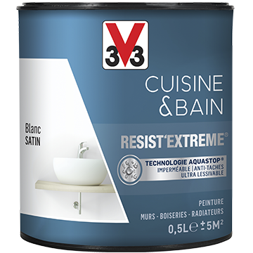 Peinture cuisine monocouche