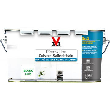 Peinture renovation cuisine v33 blanc