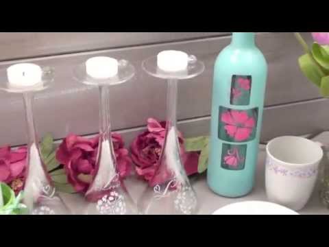 Peinture pour decoration verre