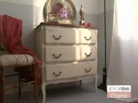 Peinture décorative pour meuble bois