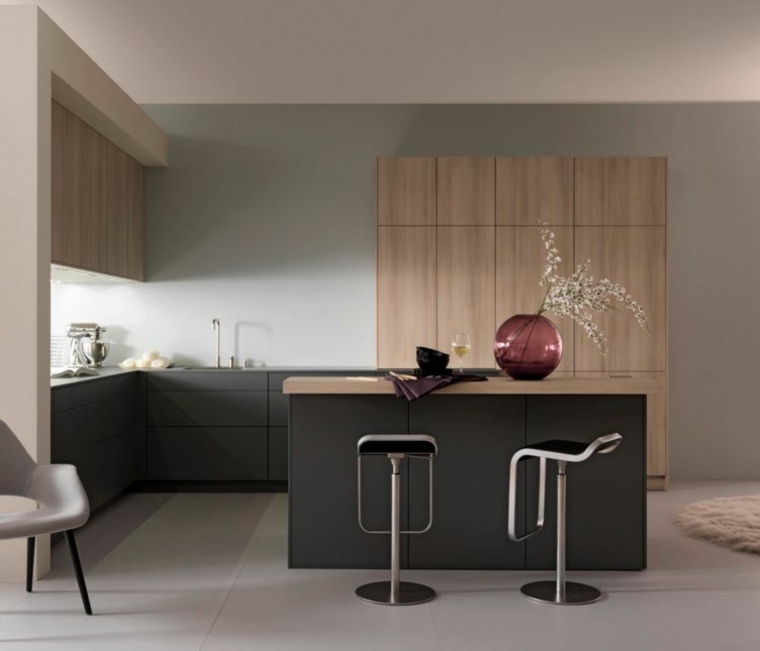 Deco cuisine peinture grise