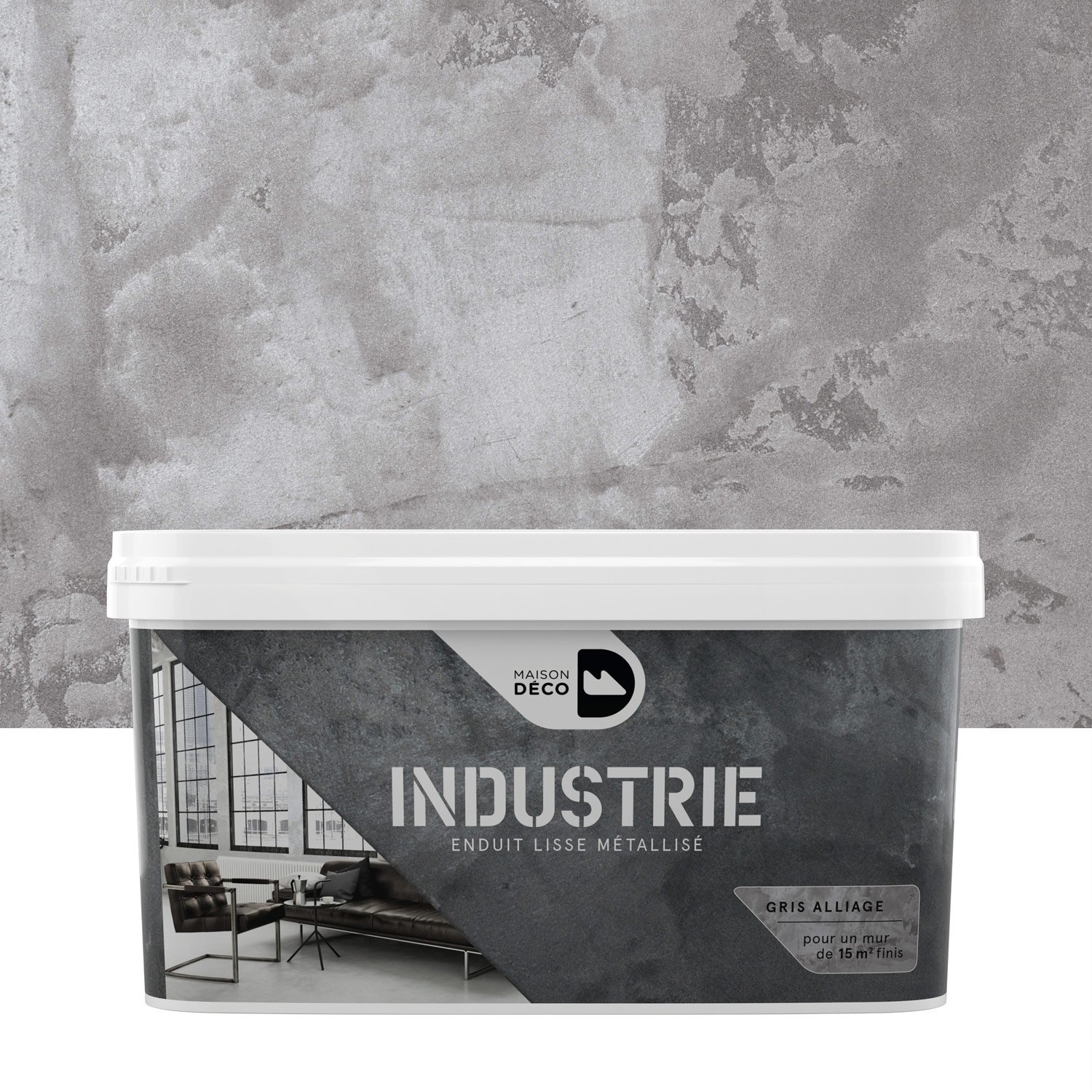 Maison deco peinture effet rouille