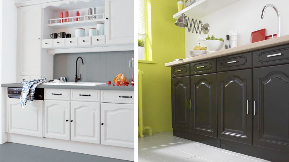 Peinture meuble cuisine brico