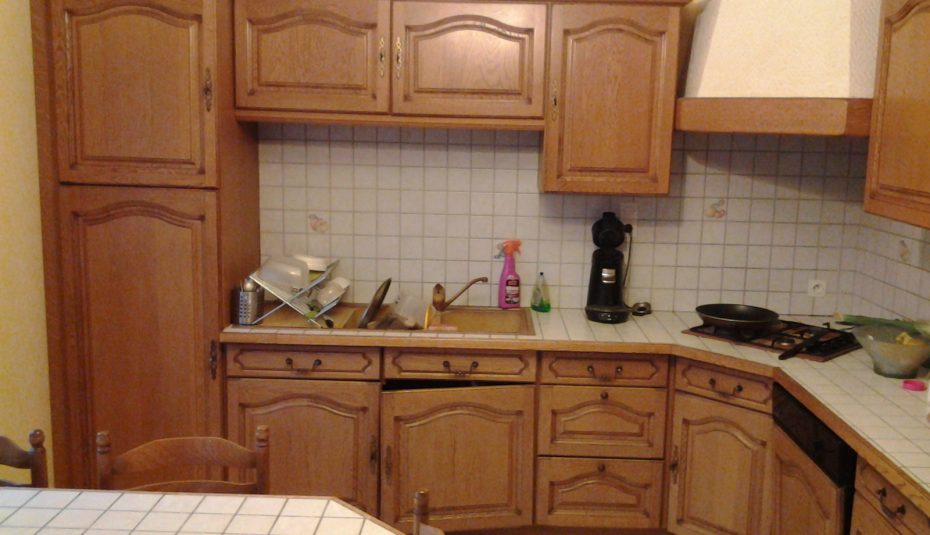 Peinture meuble cuisine formica
