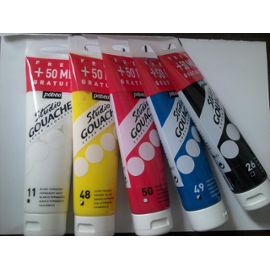 Peinture acrylique et gouache