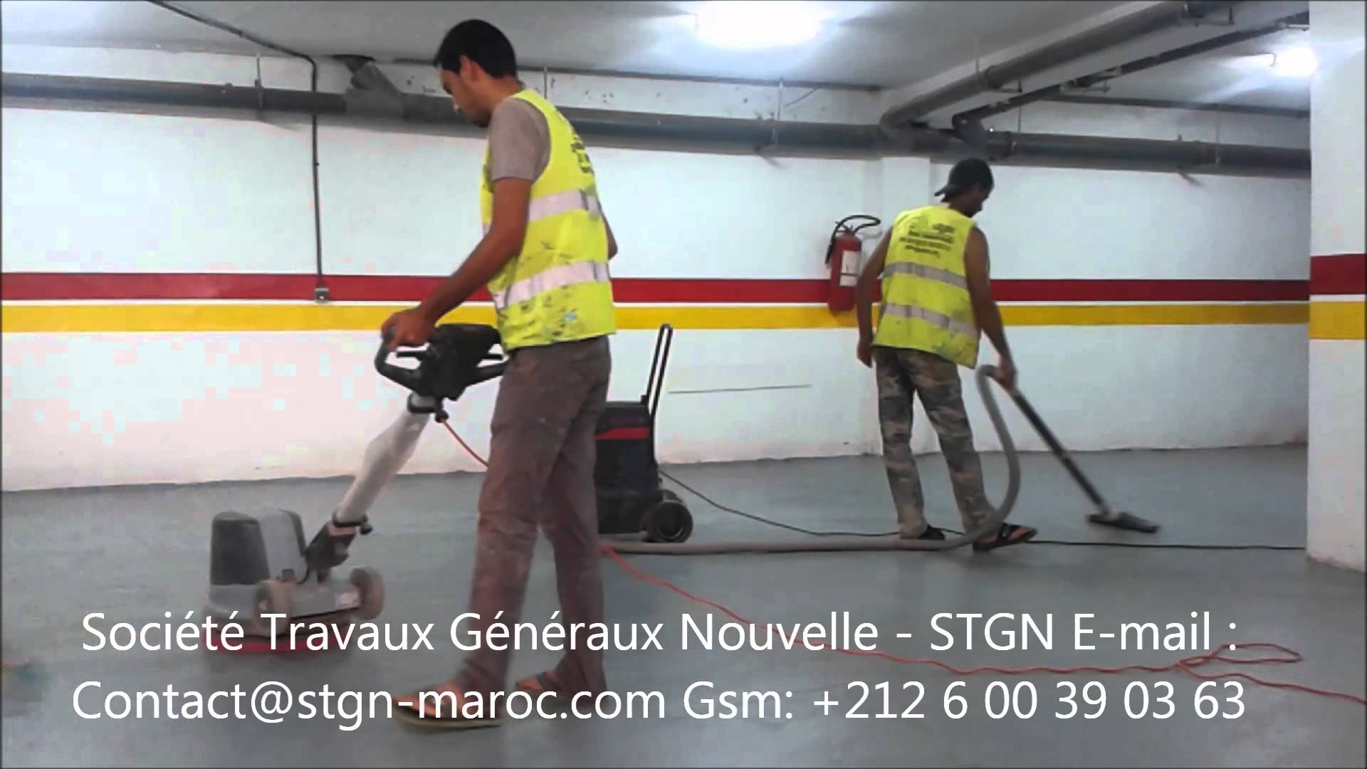 Travaux peinture sol