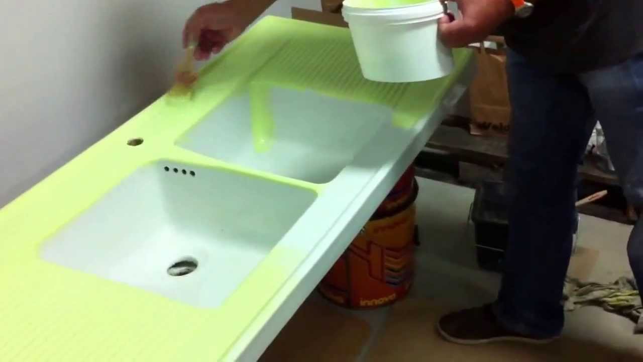 Peinture carrelage cuisine youtube