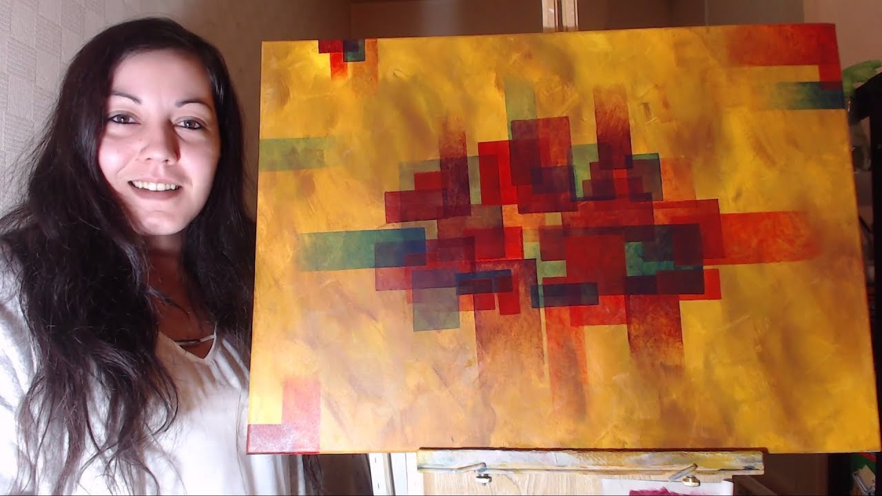 Peindre acrylique youtube