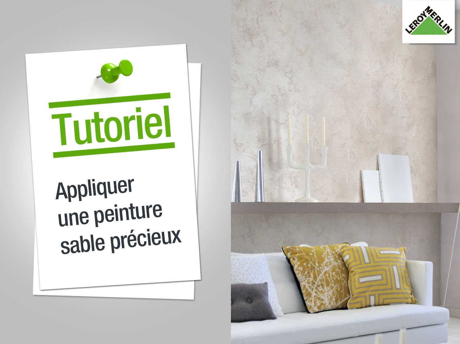 Maison deco peinture sablée irisée