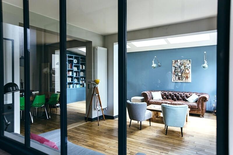 Peinture deco style industriel
