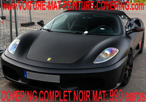 Devis peinture mat voiture