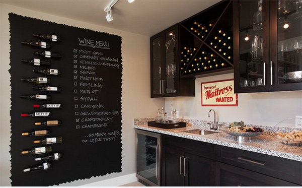 Peinture ardoise mur cuisine